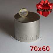 Неодимовый магнит 70х60