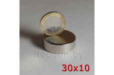 Неодимовый магнит 30х10